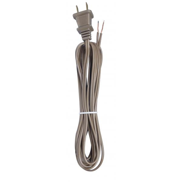 12 Foot Cord Set - Metallic Gold Finish