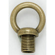 1" Male Loop - 1/8 IP With Wireway - 10lbs Max - Antique Brass Finish