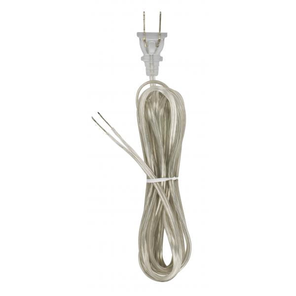 18/2 SPT-1-105C All Cord Sets - Molded Plug - Tinned Tips 3/4" Strip with 2" Slit 72" Hank - 150 Ctn.12 Ft.