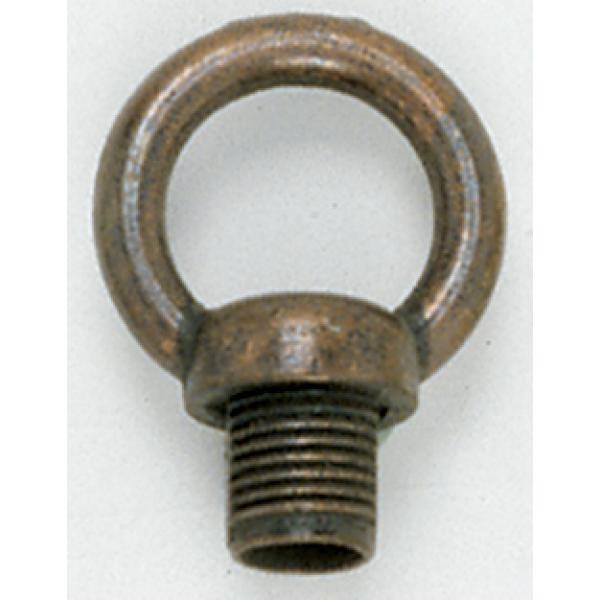 1" Male Loops - 1/8 IP With Wireway - 10lbs Max - Antique Copper Finish