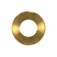 Turned Brass Check Ring - 1/4 IP Slip - Burnished And Lacquered - 3/4" Diameter