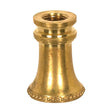 Solid Brass Neck And Spindle - Unfinished - 7/8" x 1-1/4" - 1/8 IP Tapped