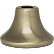 Flanged Steel Neck - 7/16" Hole - 1-3/16" Height - 3/4" Top - 1-3/4" Bottom Seats - Antique Brass Finish