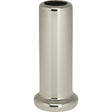 Flanged Steel Neck - 2" Height - 7/8" Bottom - Nickel Plated Finish