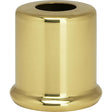 Solid Brass Spacer - 7/16" Hole - 1" Height - 7/8" Diameter - 1" Base Diameter - Polished And Lacquered