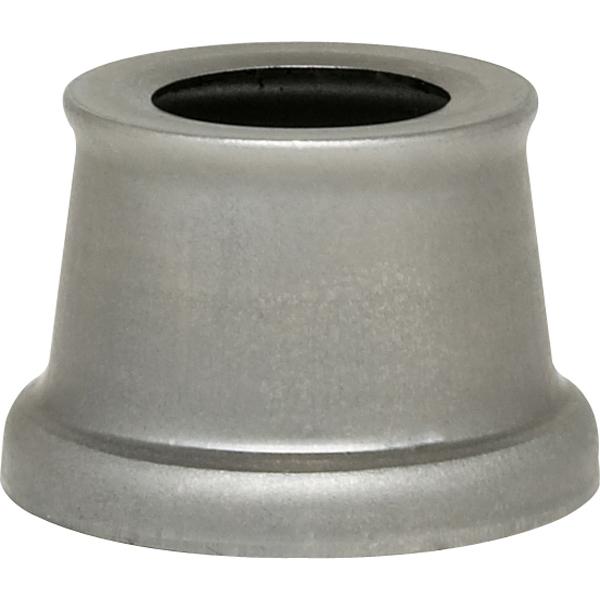 Flanged Steel Neck - 7/16" Hole - 9/16" Height - 11/16" Top - 7/8" Bottom - Unfinished