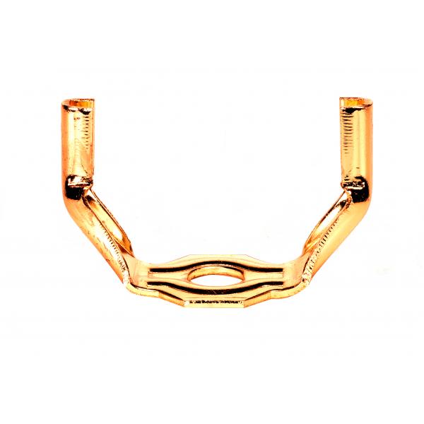 Heavy Duty Saddle - Brass Plated - 1/8 IP