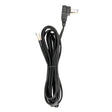 8 Foot 18/2 SPT-2 105C Flat Plug Cord Set - Black Finish - 36" Hank - 200 Carton - Molded Plug - Tinned Tips 3/4" Strip With 2" Slit
