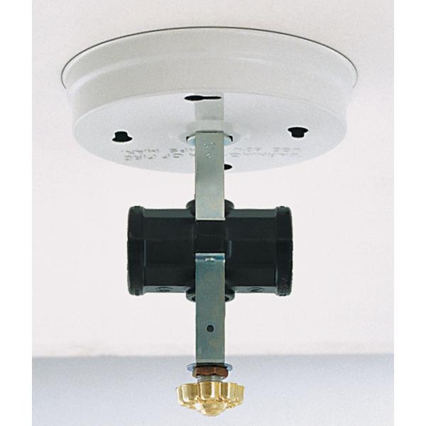 2-Light Bent Glass Fixture Holder - White Finish - 4-3/4" Diameter - 5" Height - Includes Hardware