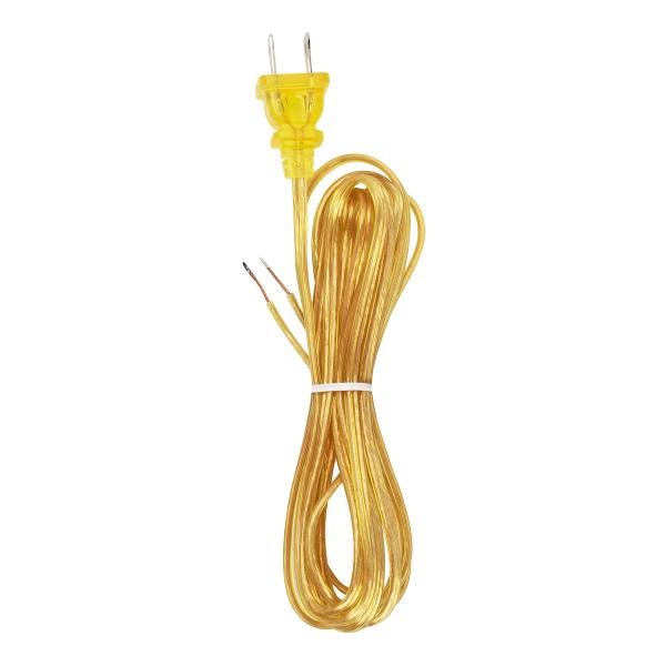 18/2 SPT-1-105C All Cord Sets - Molded Plug - Tinned Tips 3/4" Strip with 2" Slit 48" Hank - 150 Ctn. 10 Ft.