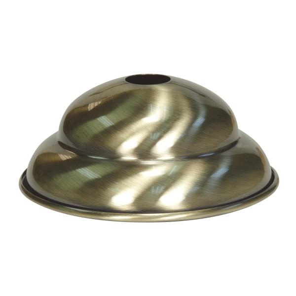 Antique Brass Finish w/Matching Screw Collar Loop Diameter 5-1/2" Center Hole 11/16" Height 2-1/4"