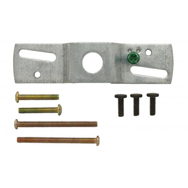 4" Wired Holder - Antique Brass Finish - Includes Hardware - 60W Max