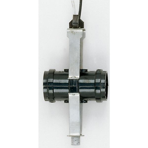 Phenolic Twin Cluster - Snap-On Top - 2-3/8" Top Bracket And Snap - 8" AWM B/W Leads 105C - 660W - 250V