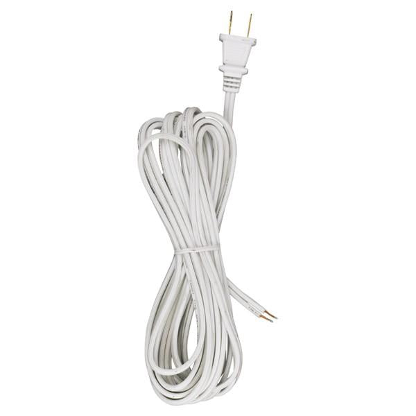 18/2 SPT-2-105C All Cord Sets - Molded Plug - Tinned Tips 3/4' Strip with 2' Slit 150 Ctn.15 Ft.