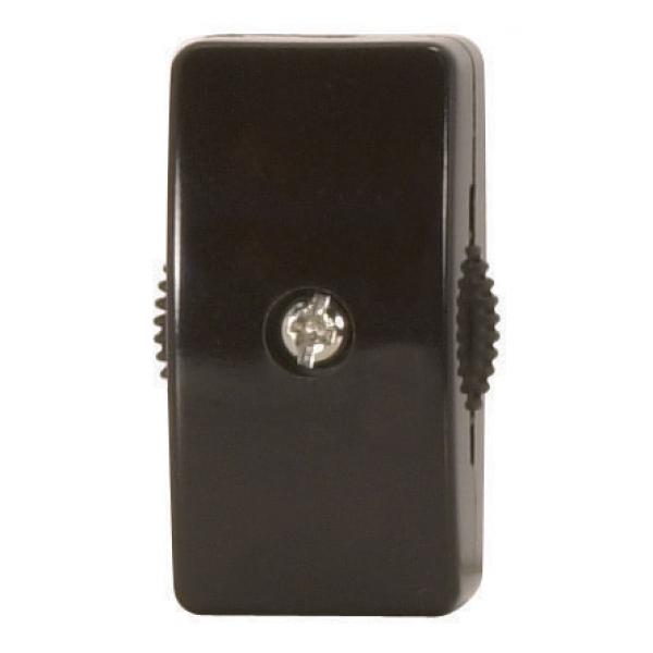 On-Off Cord Switch For 18/2 SPT-2 - 6A-125V, 3A-250V, 3A-120V, 3A-125V - Brown Finish