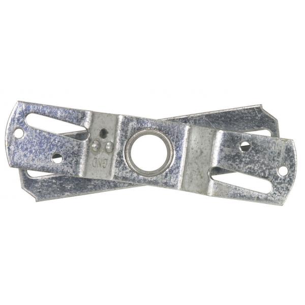 Double Crossbar - Screw Holes - 2-3/4" And 3-7/8" Center To Center