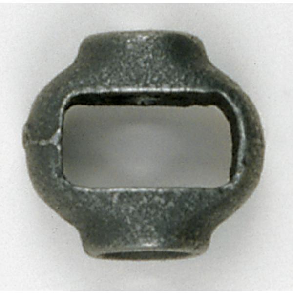 1" Malleable Iron Hickey - 3/8 IP x 3/8 IP
