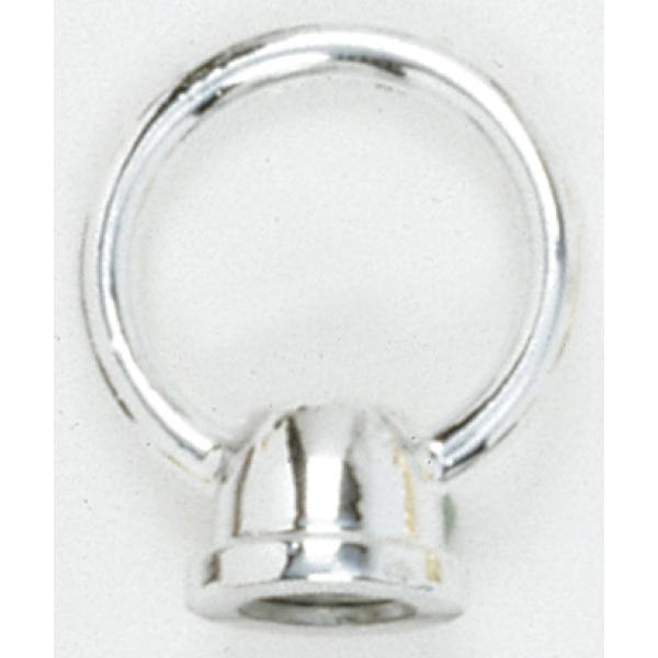1-1/2" Female Loop - 1/8 IP With Wireway - 10lbs Max - Chrome Finish
