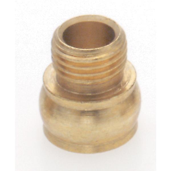 Brass Beaded Nozzles Brass Burnished And Lacquered - 1/8 F x 1/8 M