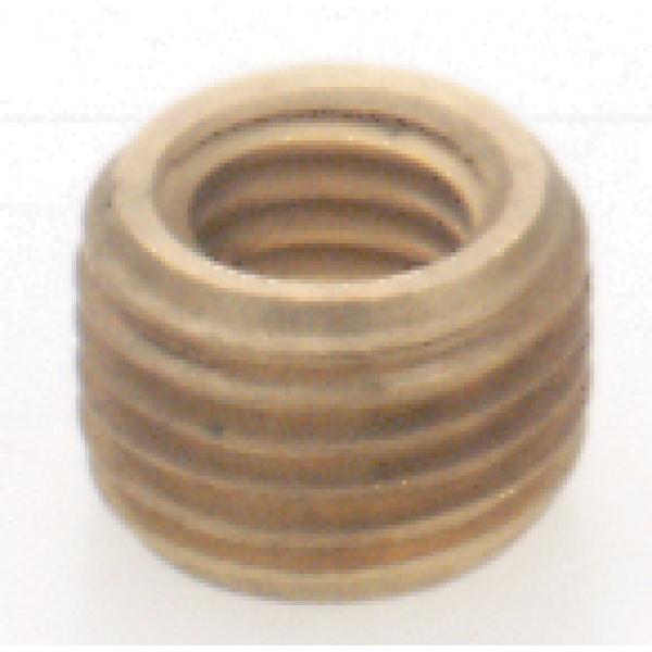 Brass Reducing Bushing - Unfinished - 1/8 M x 8/32 F