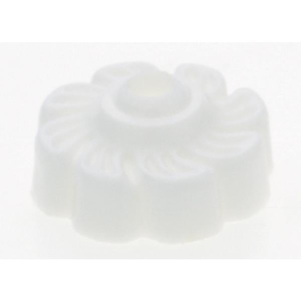 Plastic Lock-Up Cap - 1/8 IP - 1" Diameter - White Finish