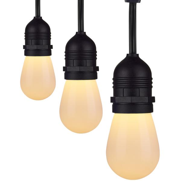 24Ft - 12-S14 Lamp - LED String Light - Starfish IOT - Tunable White