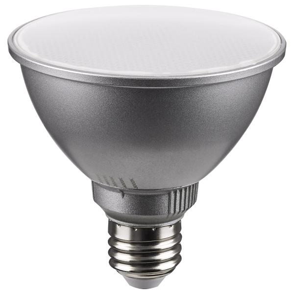 11 Watt PAR30SN LED - Medium Base - Silver Finish - CCT Selectable - 120 Volt - 60 Degree Beam Angle