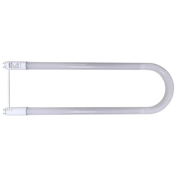 13 Watt T8 U-BEND LED - 50000 Hours - Medium Bi Pin Base - CCT Selectable - Type A/B - White Finish - 120-277 Volt