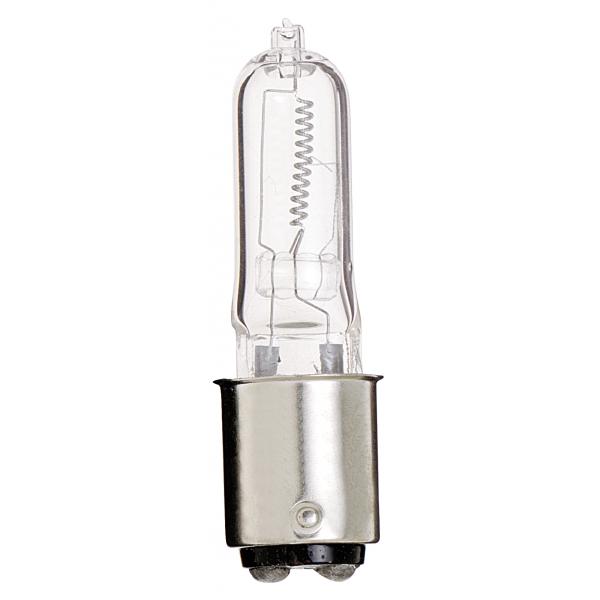 50 Watt - Halogen - T4 - Clear - 2000 Average rated hours - 750 Lumens - DC Bay base - 120 Volt
