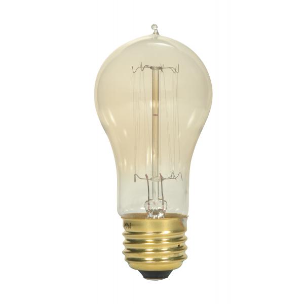 40 Watt A15 Incandescent - Clear - 3000 Average rated hours - 160 Lumens - Medium base - 120 Volt