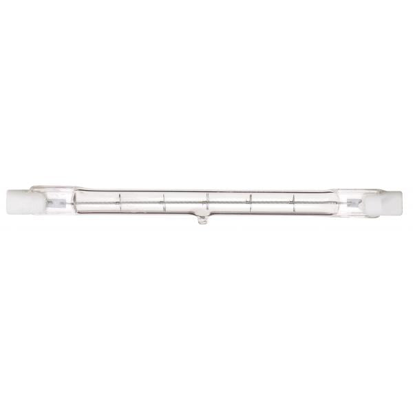 300 Watt - Halogen - T3 - Clear - 1500 Average rated hours - 5300 Lumens - Double Ended base - 120 Volt - 3-Card