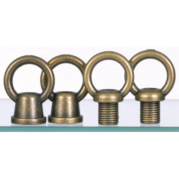 M And F Loop - Antique Brass Finish