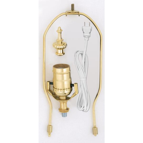 Create-A-Lamp Kit With White Cord