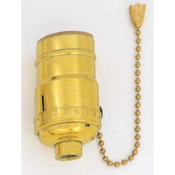 3-Way Standard Socket - Brite Gilt Finish
