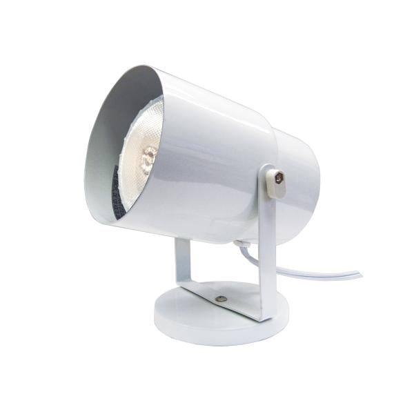 Plant Lamp - Steel - White Finish