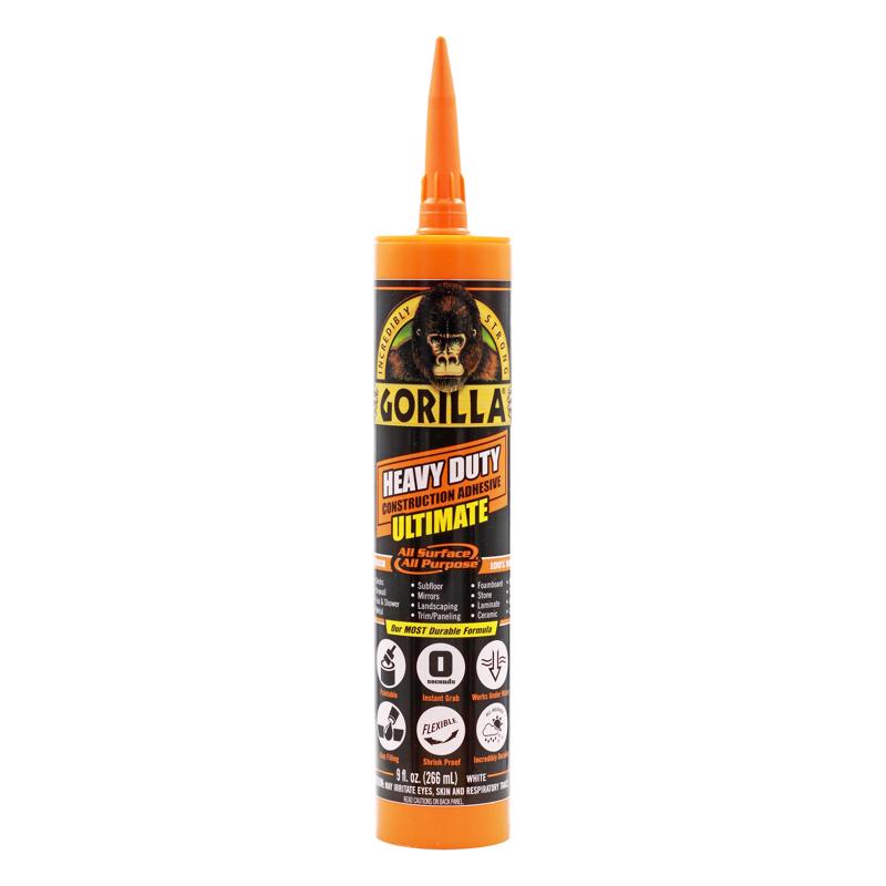 Gorilla All Purpose Construction Adhesive 9 oz