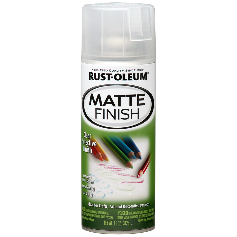 Rust-Oleum Speciality Matte Clear Spray Paint 11 oz