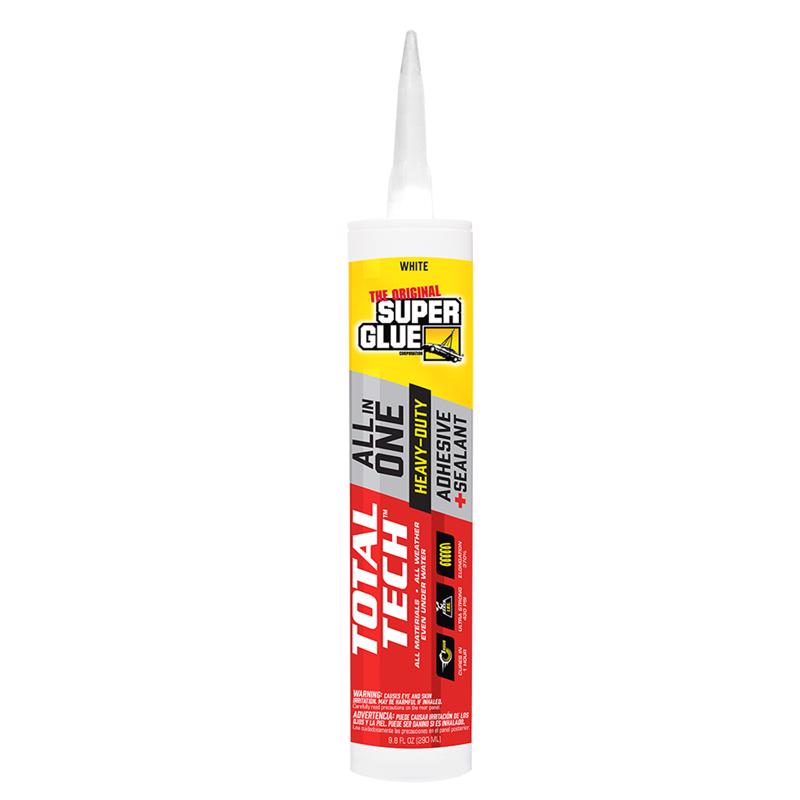 The Original Super Glue Total Tech Construction Adhesive Sealant 9.8 oz