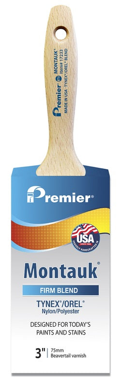 Premier Montauk 3 in. Firm Chiseled Paint Brush
