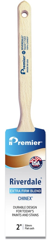 Premier Riverdale 2 in. Extra Stiff Flat Sash Paint Brush