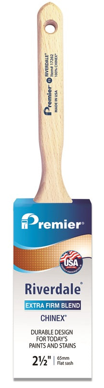 Premier Riverdale 2-1/2 in. Extra Stiff Flat Sash Paint Brush