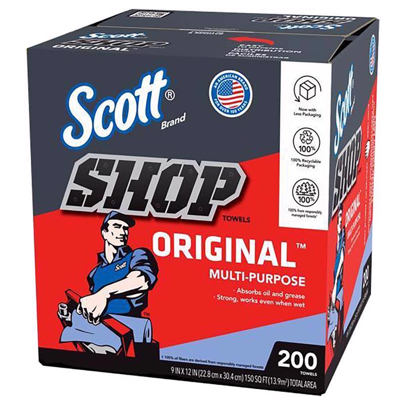 Scott Original Paper Shop Towels 12 in. W X 9 in. L 1 pk