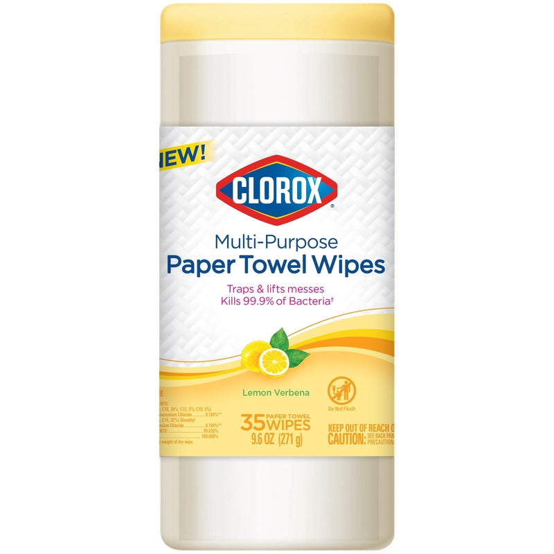 Clorox Lemon Verbena Scent Disinfecting Wipes 35 ct