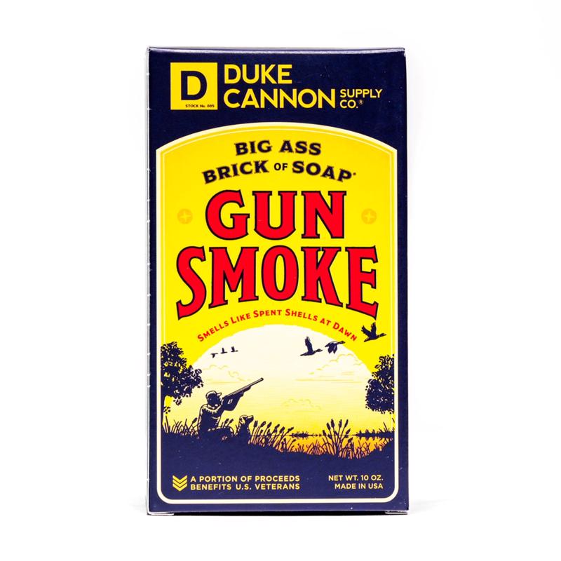 Duke Cannon Gray Brick Herbal Soap 10 oz 1 pk
