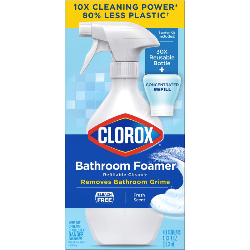 Clorox Fresh Scent Concentrated Bathroom Cleaner Liquid 20 oz