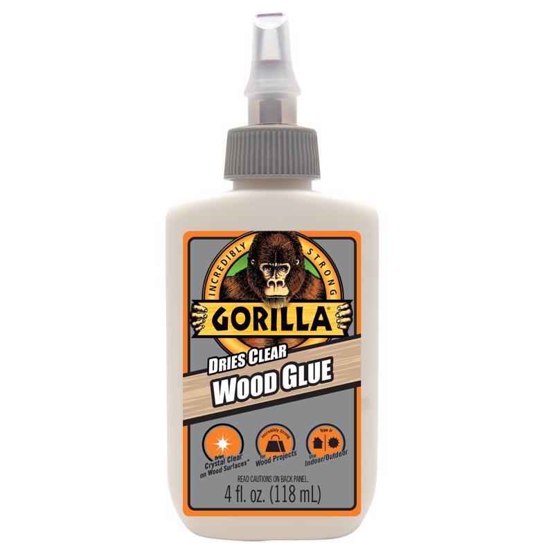 Gorilla High Strength Wood Glue 4 oz