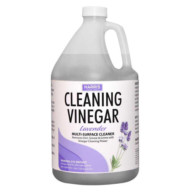 Harris Lavender Scent Concentrated All Purpose Cleaning Vinegar Liquid 128 oz