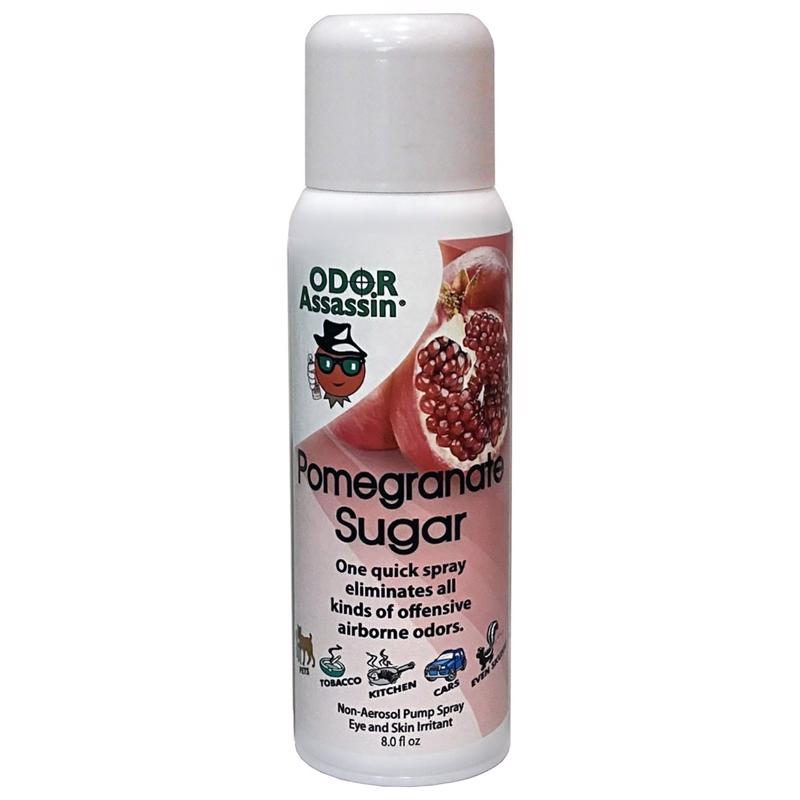 Odor Assassin Mist Pomegranate Sugar Scent Odor Eliminator 8 oz Liquid