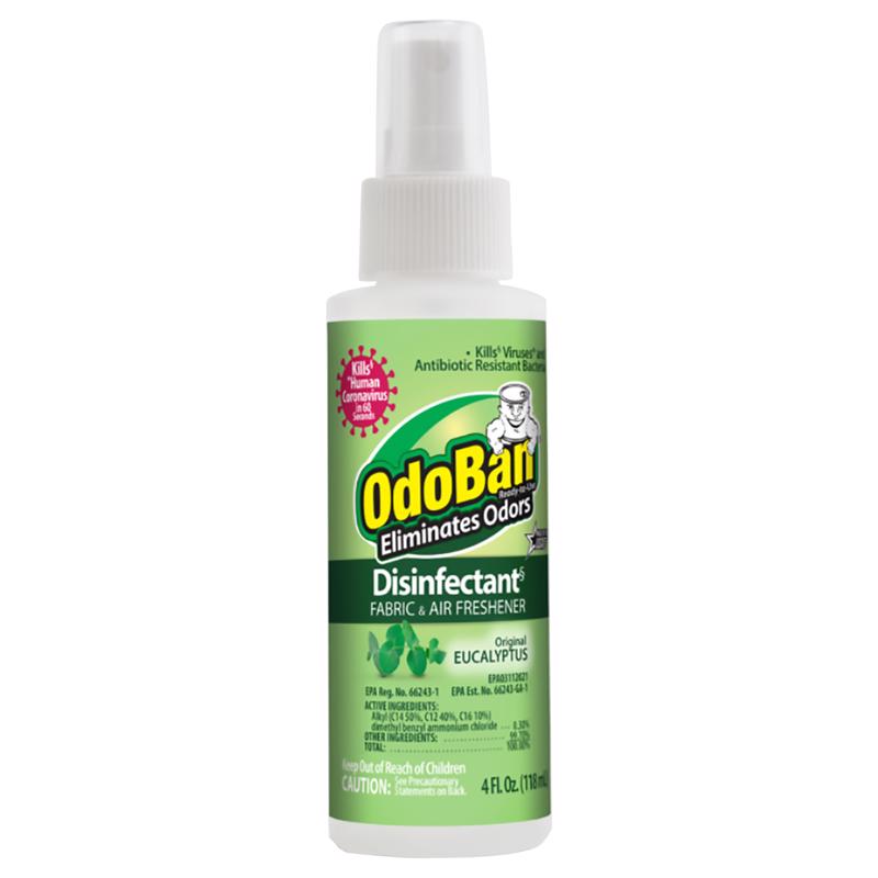 OdoBan Eucalyptus Scent Disinfectant Spray 4 oz 1 pk