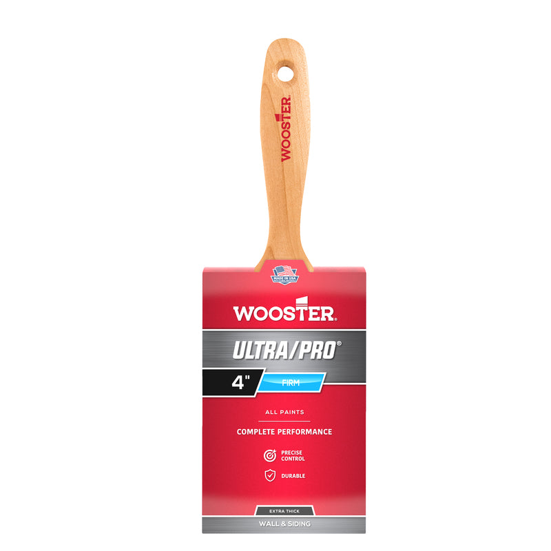 Wooster Ultra/Pro 4 in. Firm Flat Paint Brush